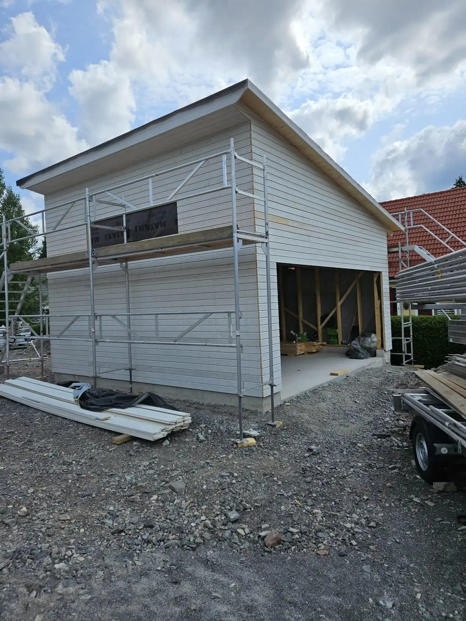 Garagebyggnation bild 6