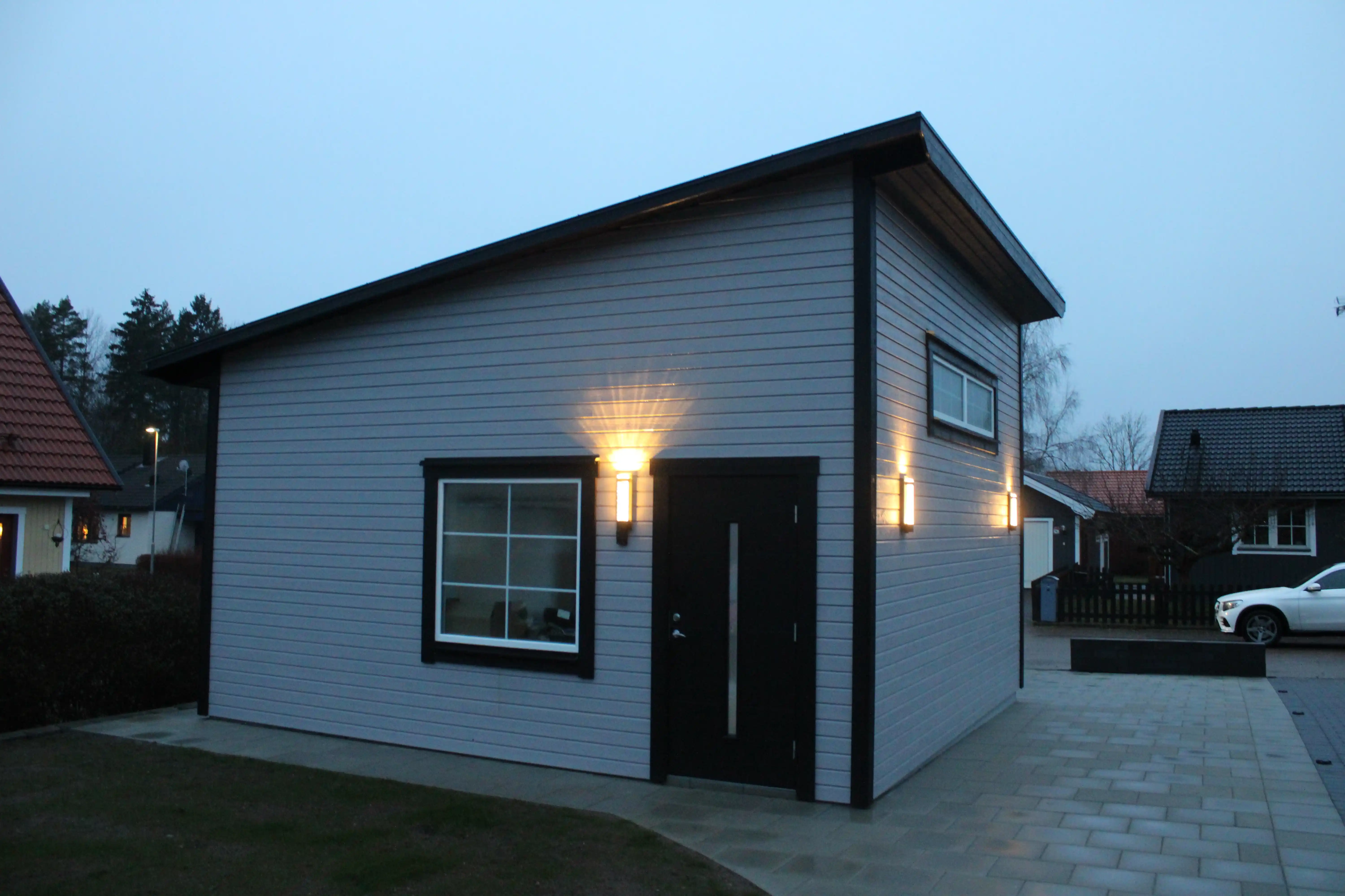 Garagebyggnation bild 1
